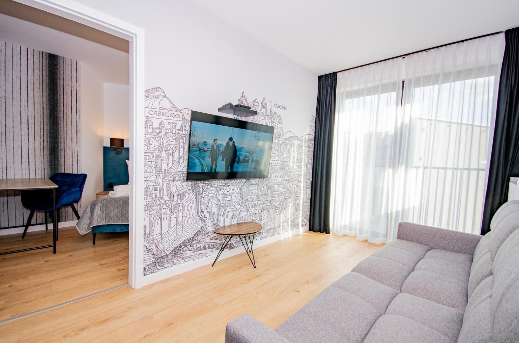 Inpoint Apartments G11 Near Old Town & Kazimierz District & Parking Option Cracovie Chambre photo