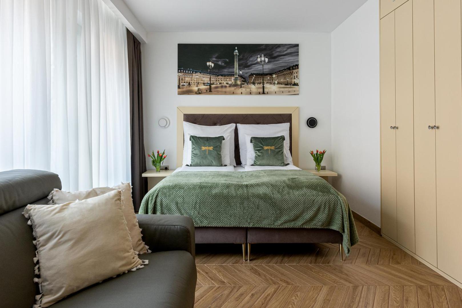 Inpoint Apartments G11 Near Old Town & Kazimierz District & Parking Option Cracovie Chambre photo